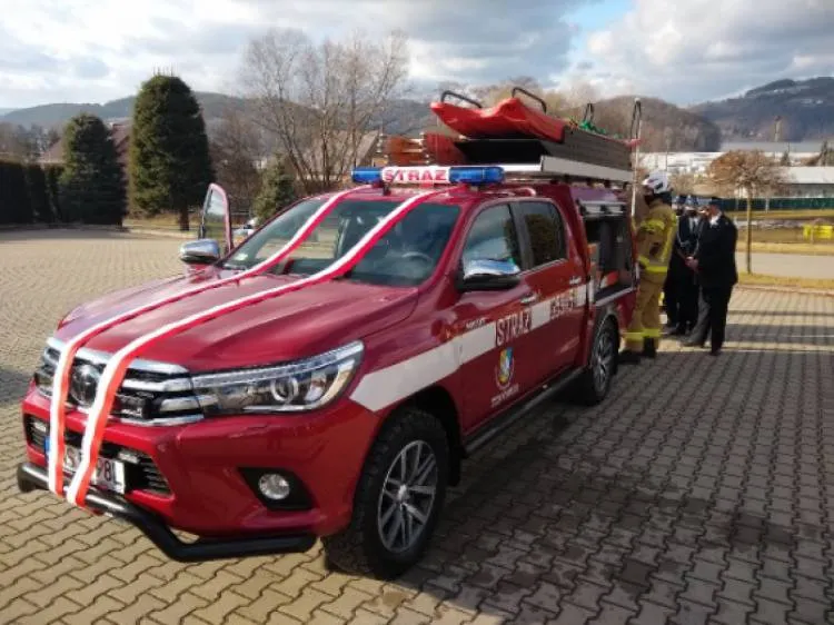 OSP Gródek nad Dunajcem ma nowy samochód ratowniczo-gaśniczy