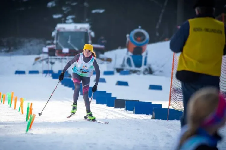 W Centrum Sportów Zimowych w Ptaszkowej odbyła się XII Małopolska Szkolna Liga w Biegach Narciarskich