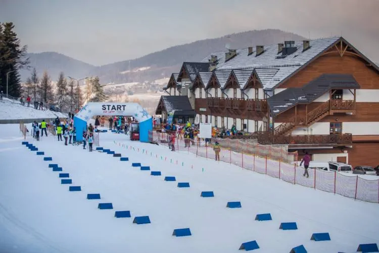 W Centrum Sportów Zimowych w Ptaszkowej odbyła się XII Małopolska Szkolna Liga w Biegach Narciarskich
