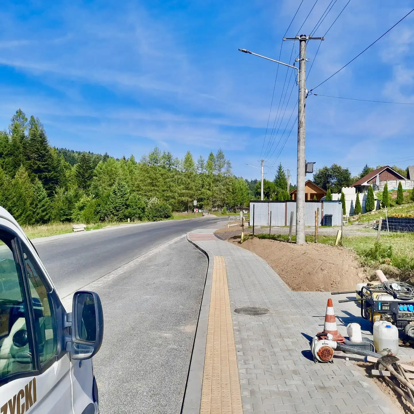 Nowe inwestycje przy DK75 w gminie Krynica-Zdrój