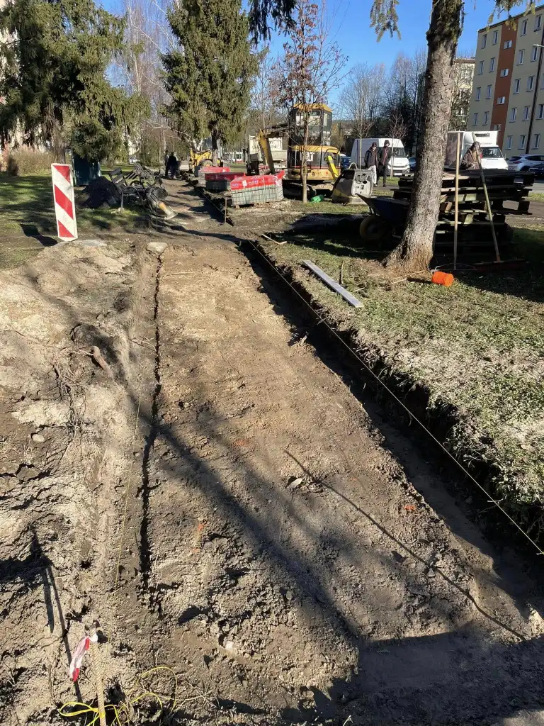 Nowy chodnik na Barskiej. Remont dobiega końca