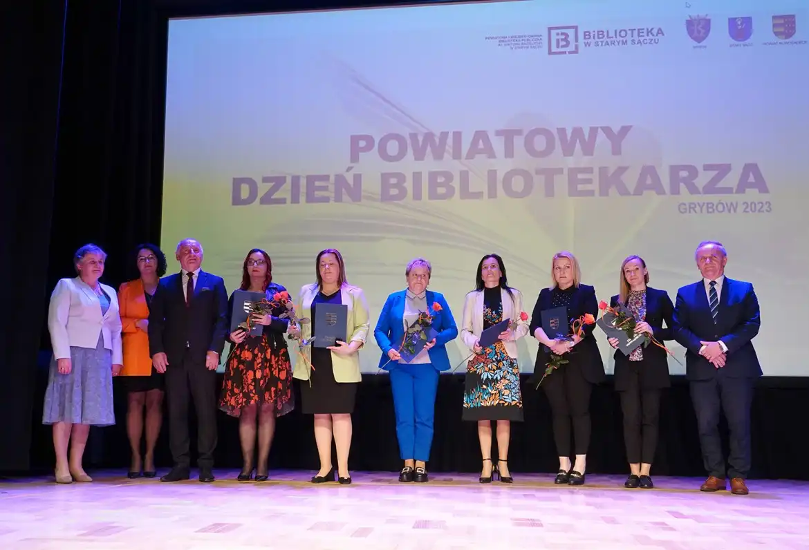 Obchody Dnia bibliotekarza w Grybowie. Najlepsi otrzymali nagrody