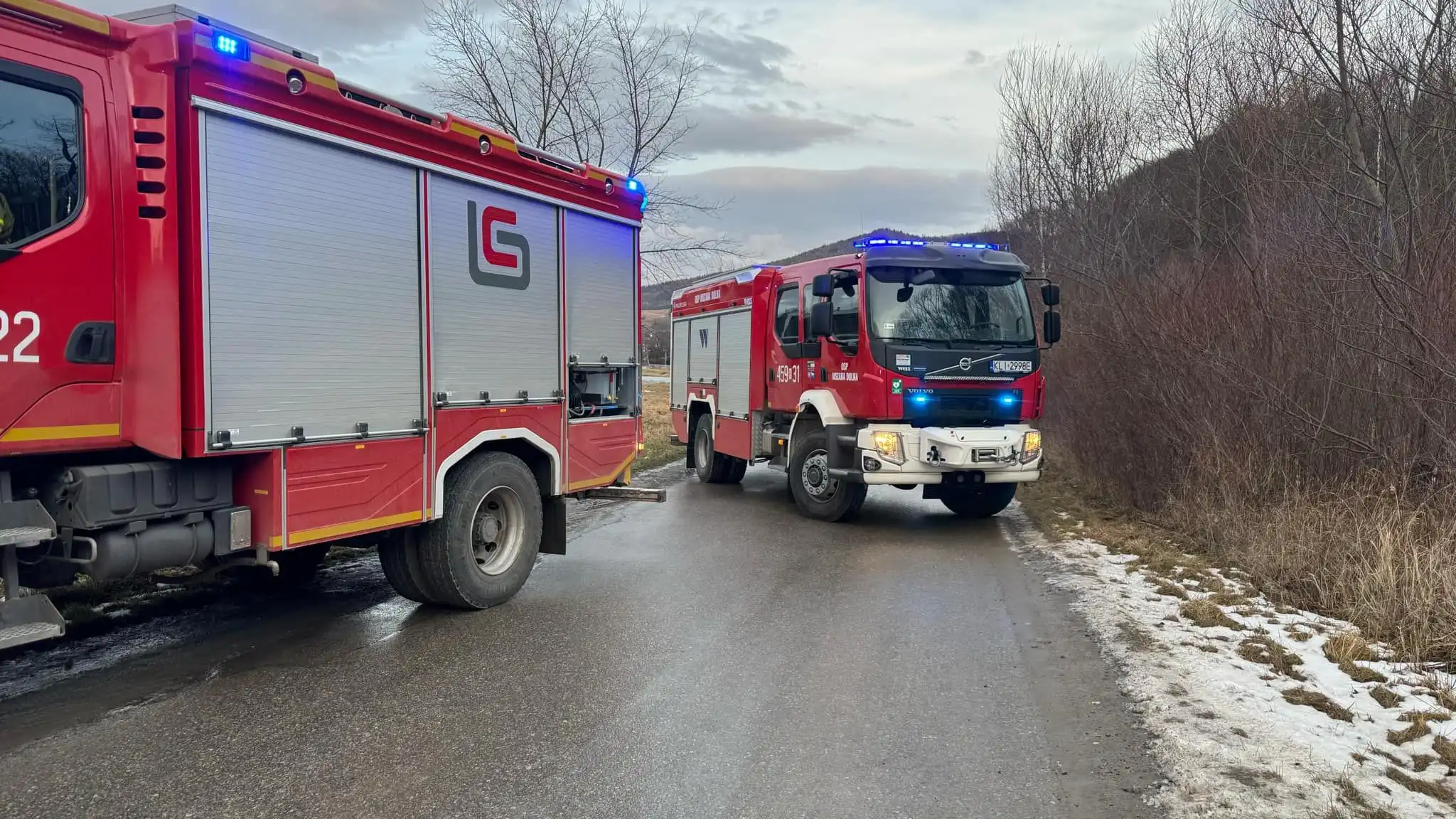 Wypadek na Zielonej. Karetka, strażacy i utrudnienia w ruchu
