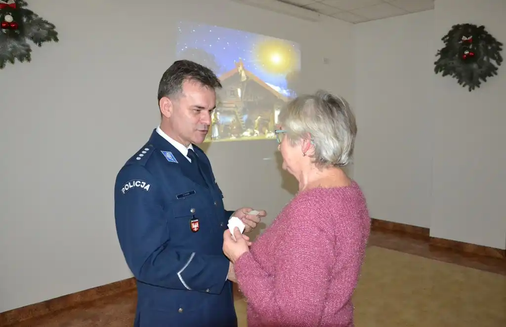 Spotkanie opłatkowe w sądeckiej komendzie
