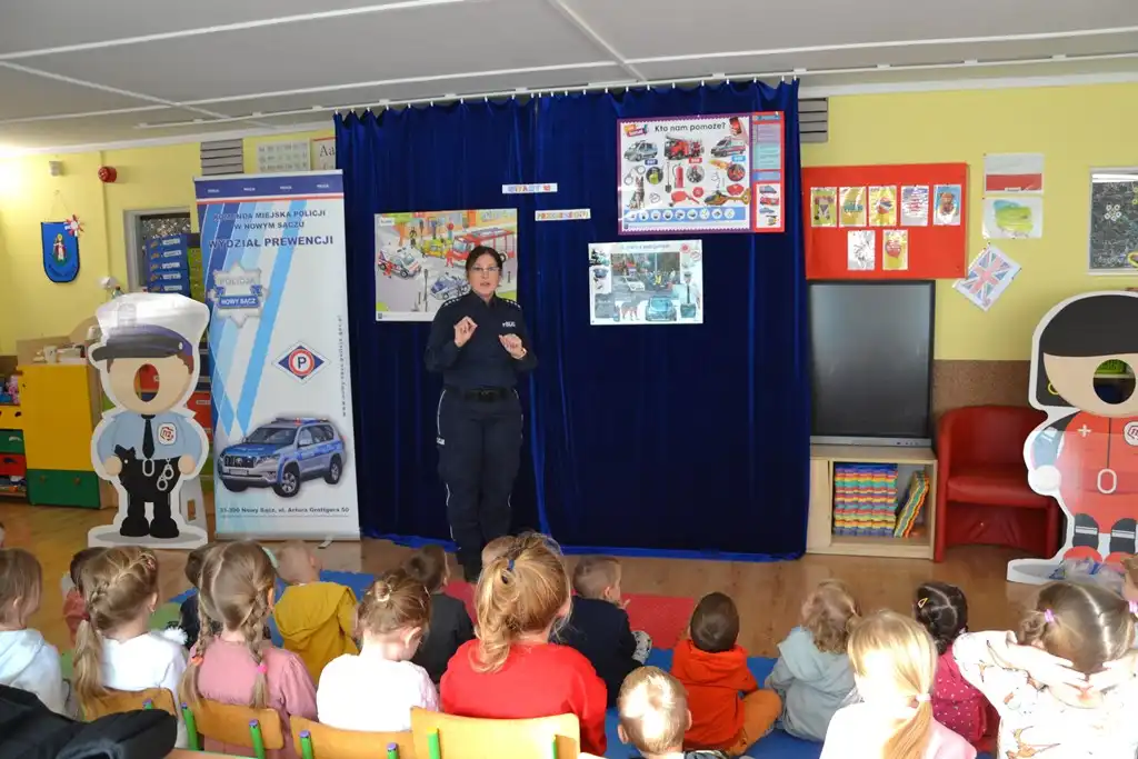 Policyjni profilaktycy z wizytą u młodych Sądeczan