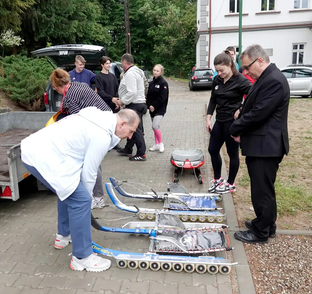 Trenerzy saneczkarzy z całego świata w ZS w Marcinkowicach