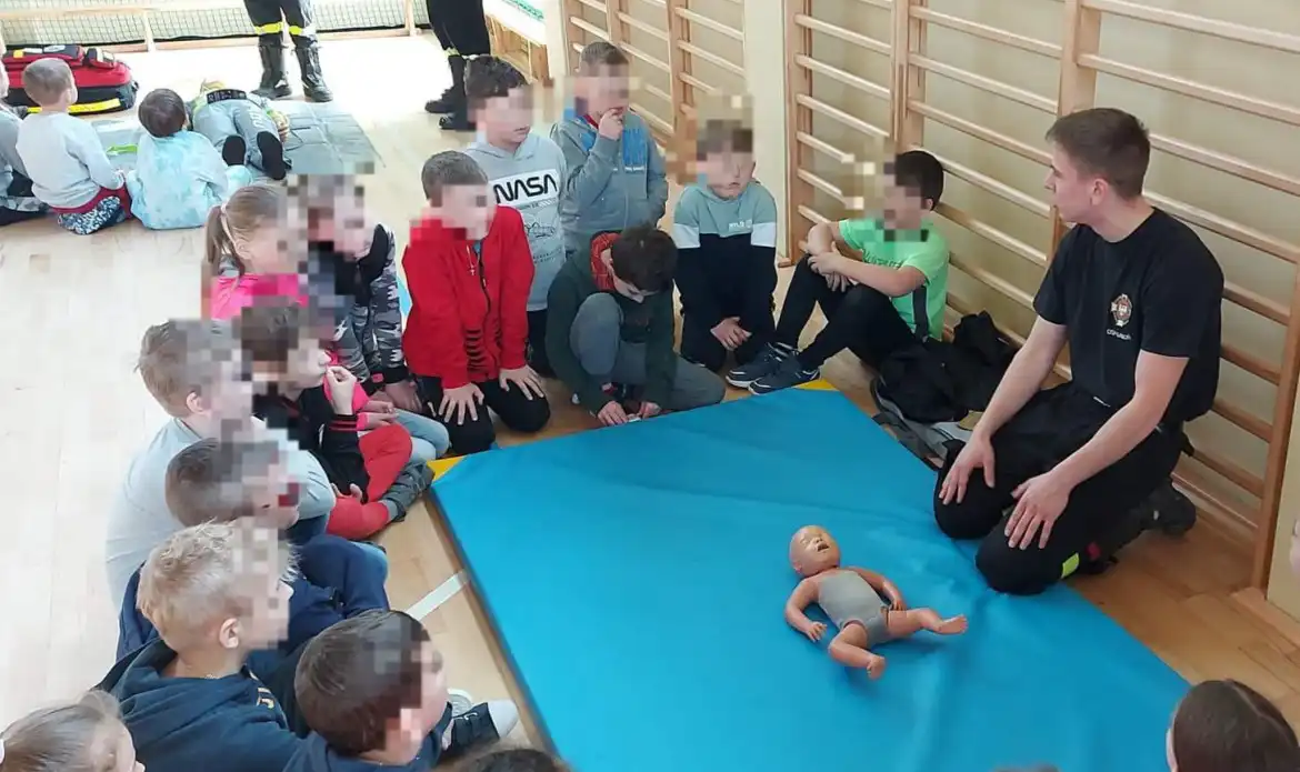 Uczniowie ZS w Marcinkowicach w roli nauczycieli