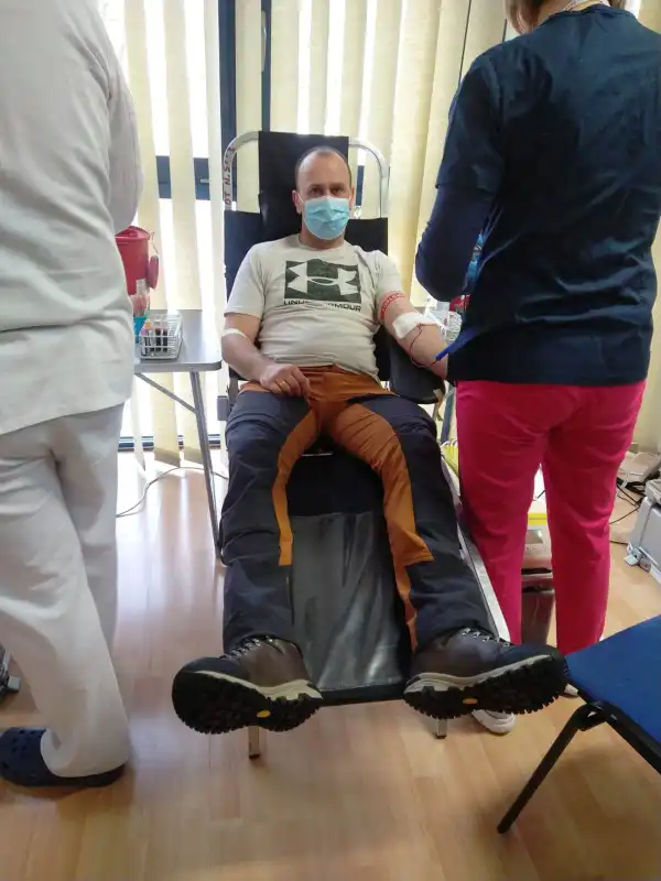 W PSP w Krynicy Zdroju odbyła się akcja poboru krwi. Dawcy oddali ponad 15 litrów krwi