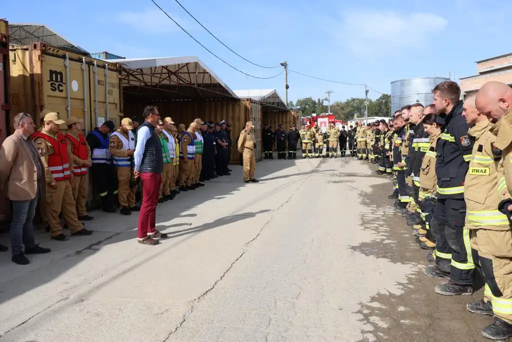 Krasne Potockie: Ćwiczenia powiatowe pod kryptonimem „PROFIL 2023”