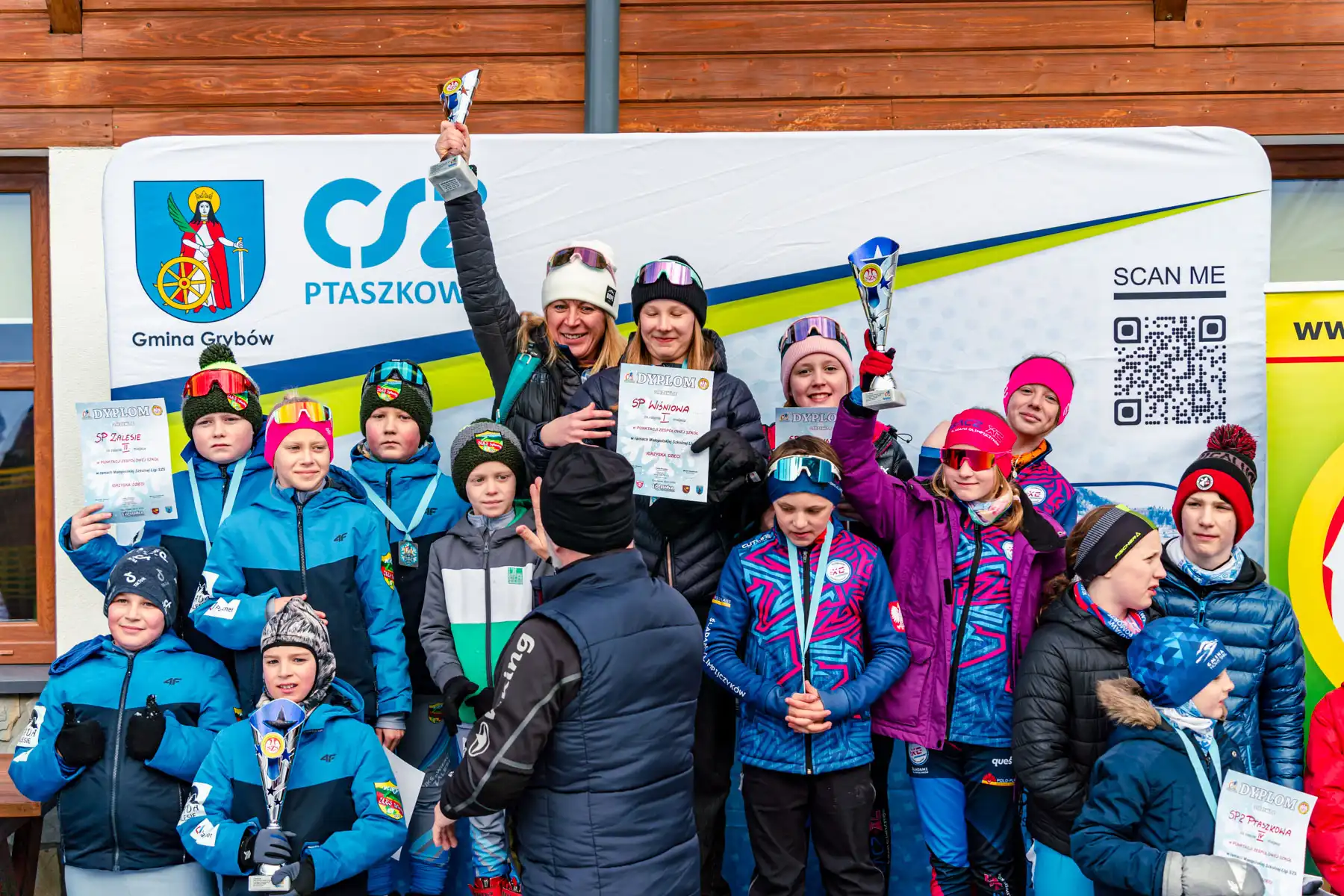 Zimowe emocje na trasach Ptaszkowej. 4. edycja Ligi Małopolskiej w Biegach Narciarskich