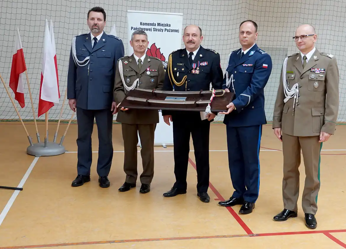 Zmiana na stanowisku komendanta miejskiego PSP