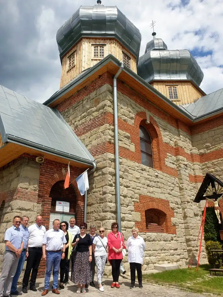 Radni powiatowi wizytowali zabytki wyremontowane m.in. z dotacji przekazanej przez władze Powiatu