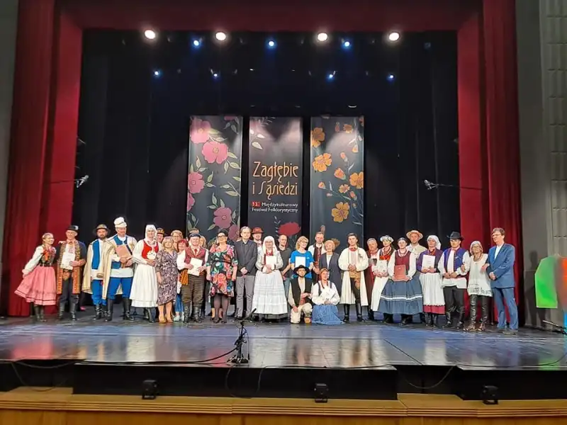 Zespół Regionalny Lipniczanie z drugim miejscem podczas festiwalu w Dąbrowie Górniczej