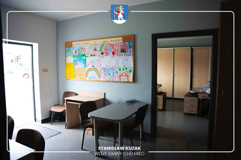 Nowa lokalizacja dla Wydziału Świadczeń Rodzinnych GOPS w Chełmcu
