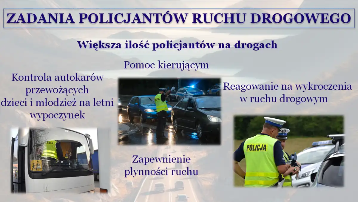 Sierpniowy weekend: więcej aut, więcej patroli, więcej uwagi