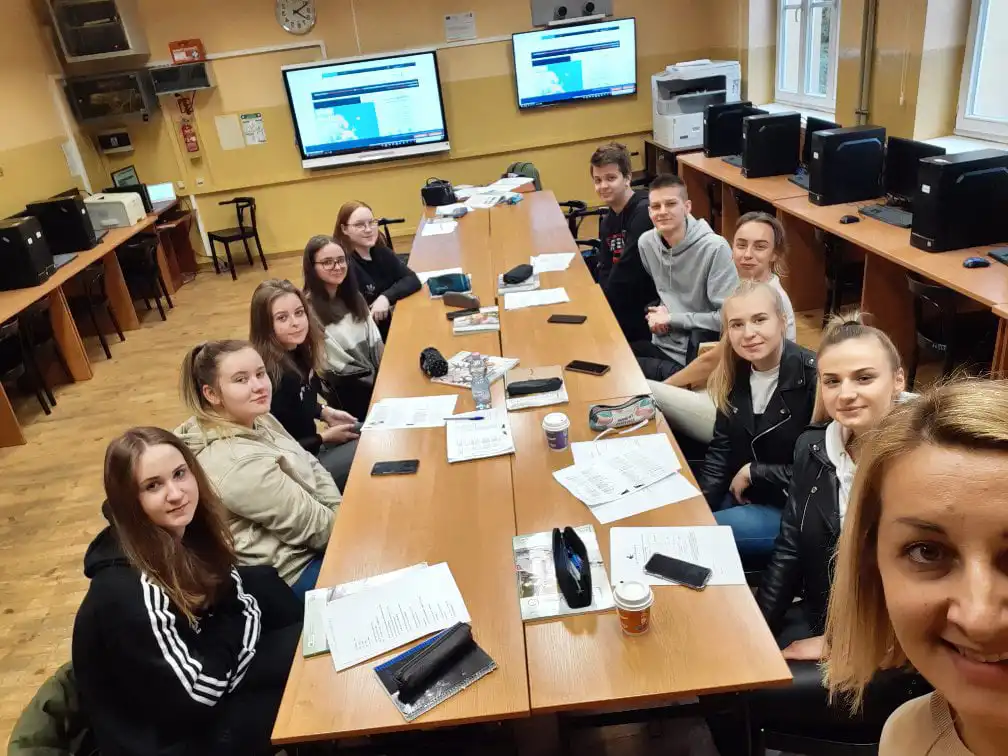 Uczniowie ZS w Starym Sączu uczestniczyli w międzynarodowym projekcie