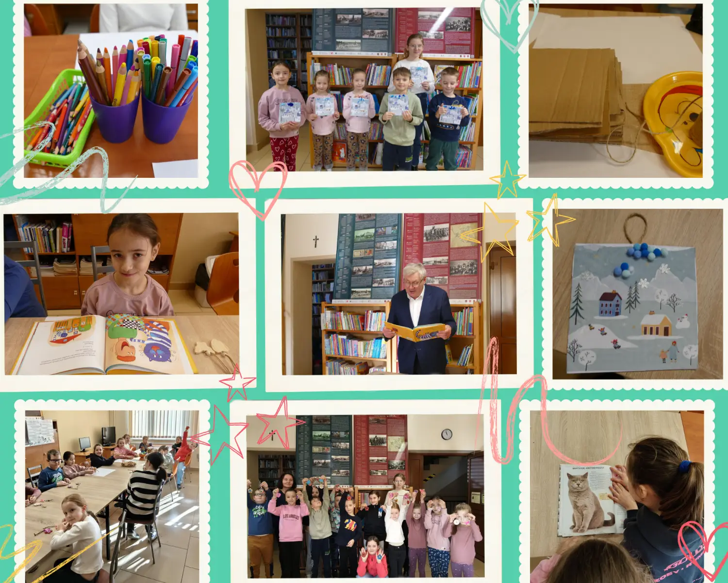 Zimowa podróż przez historię i przyrodę w GBP w Starej Wsi i jej filiach