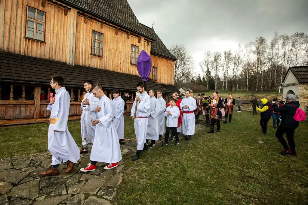Obchody Niedzieli Palmowej w Sądeckim Parku Etnograficznym za nami