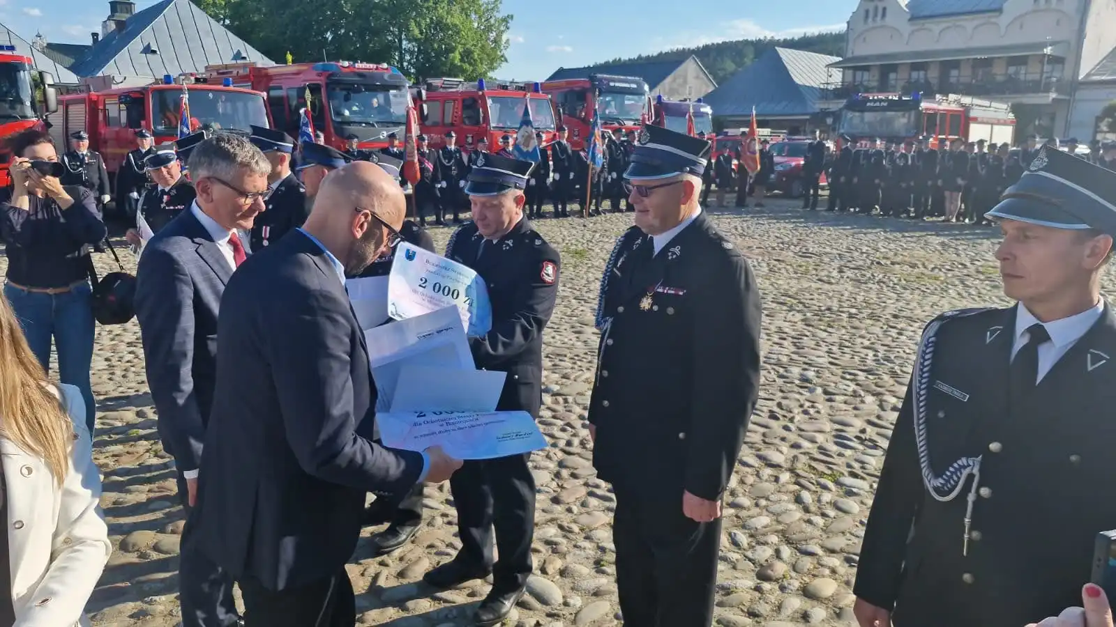 Wsparcie finansowe dla Ochotniczych Straży Pożarnych w Nowym Sączu