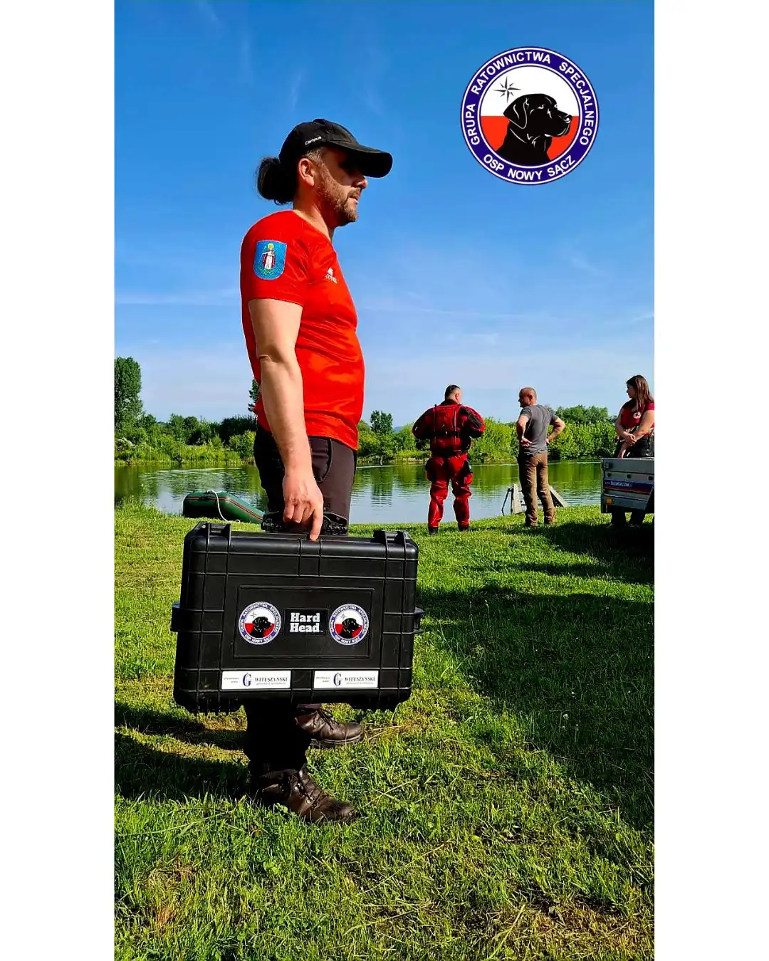 Dzieci, pies i akcja ratunkowa… na szczęście tylko w ramach ćwiczeń!