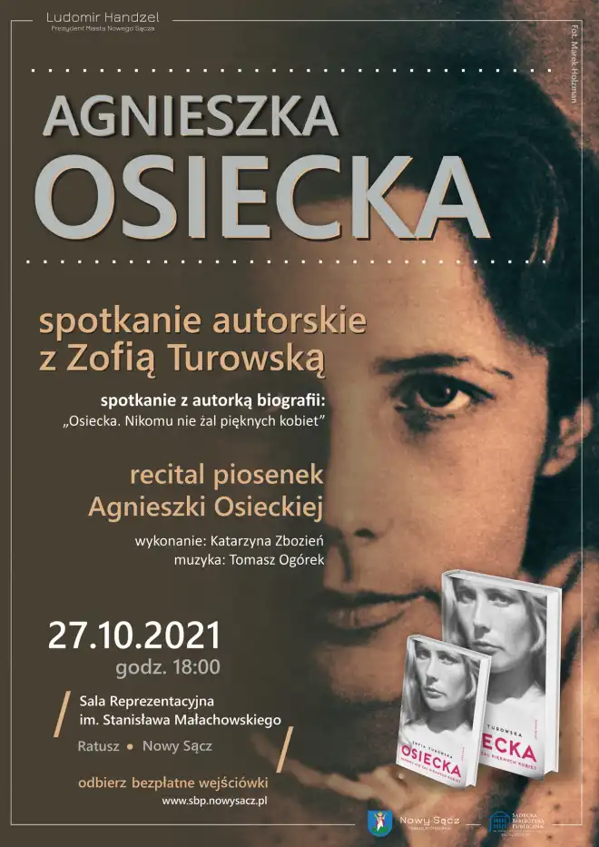 Spotkanie poświęcone życiu i twórczości Agnieszki Osieckiej