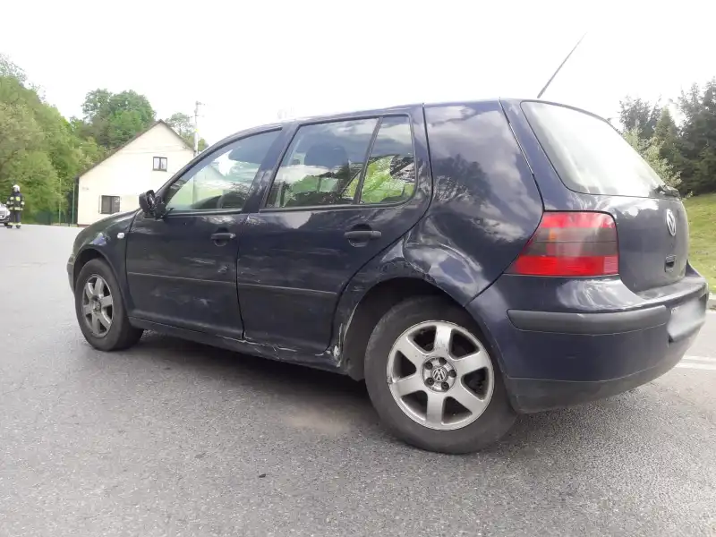 Wypadek w Łazach Biegonickich. Jedna osoba poszkodowana