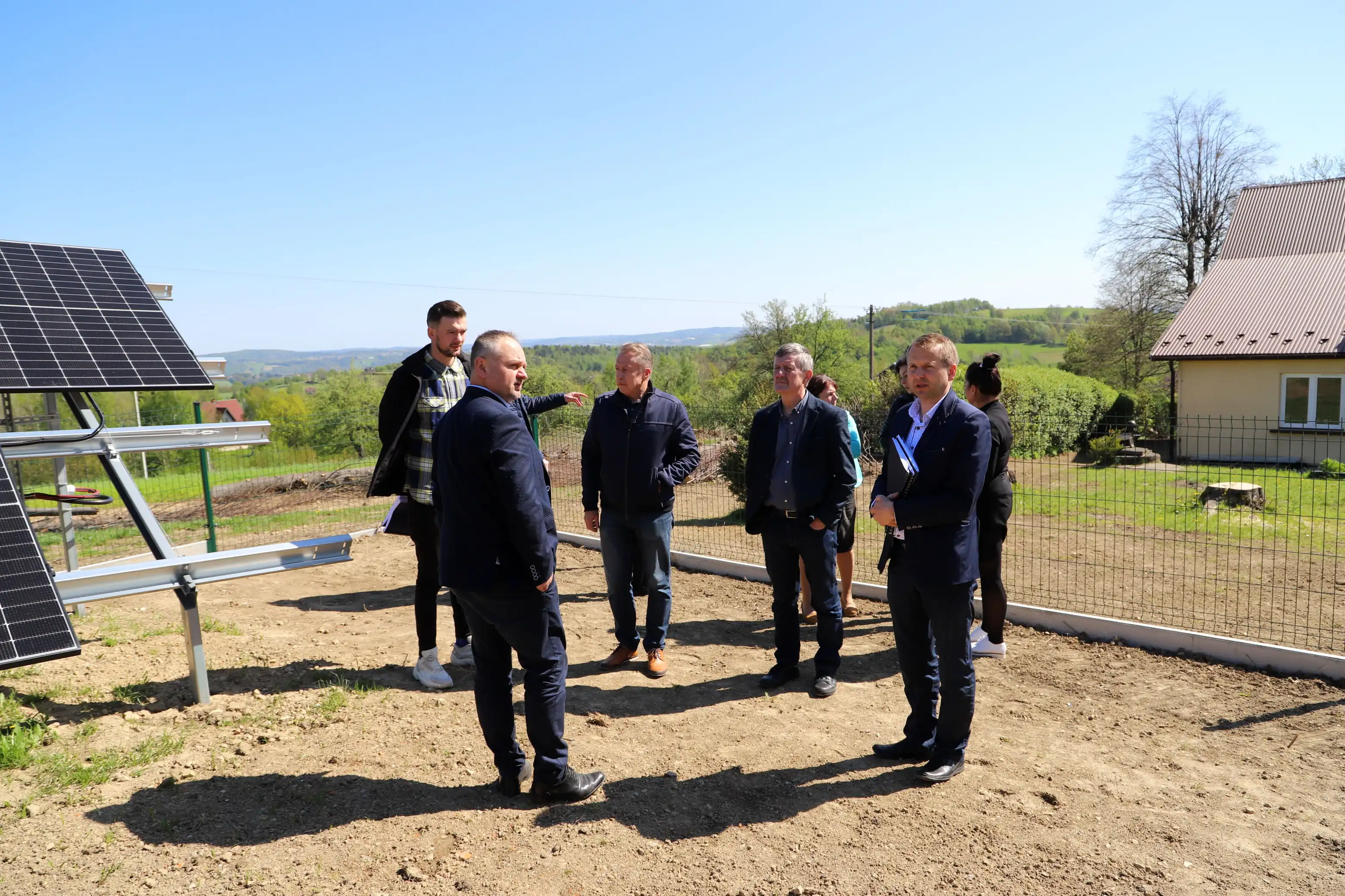 W Starym Rybiu wykonano pierwszą gminną instalację fotowoltaiczną