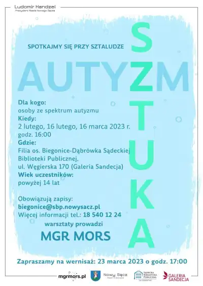 „Spotkajmy się przy sztaludze. AUTYZM SZTUKA”