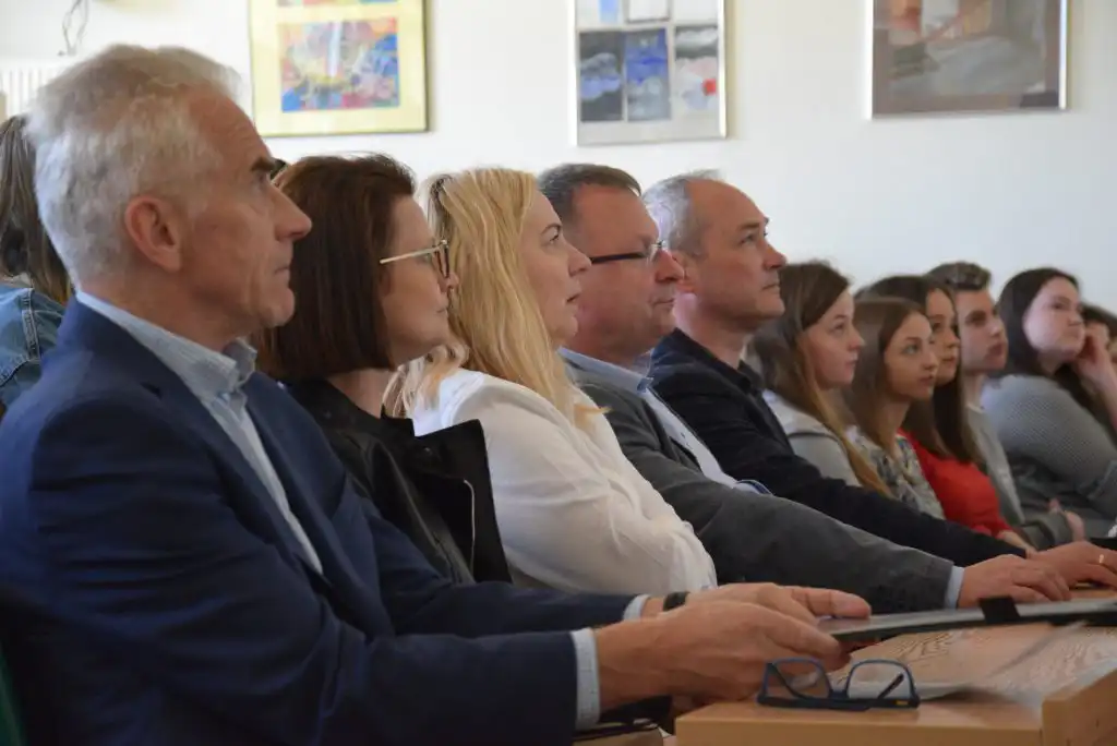 Burmistrz Jacek Lelek spotkał się ze studentami PWSZ