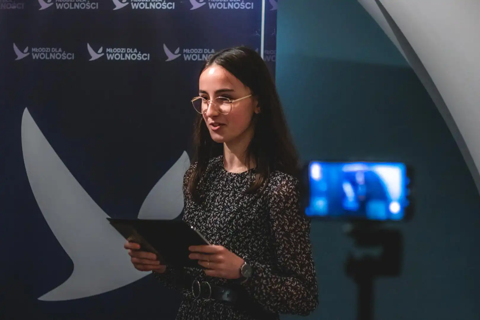 Wolność jest piękna! - mówi Prezes Młodych dla Wolności w Nowym Sączu