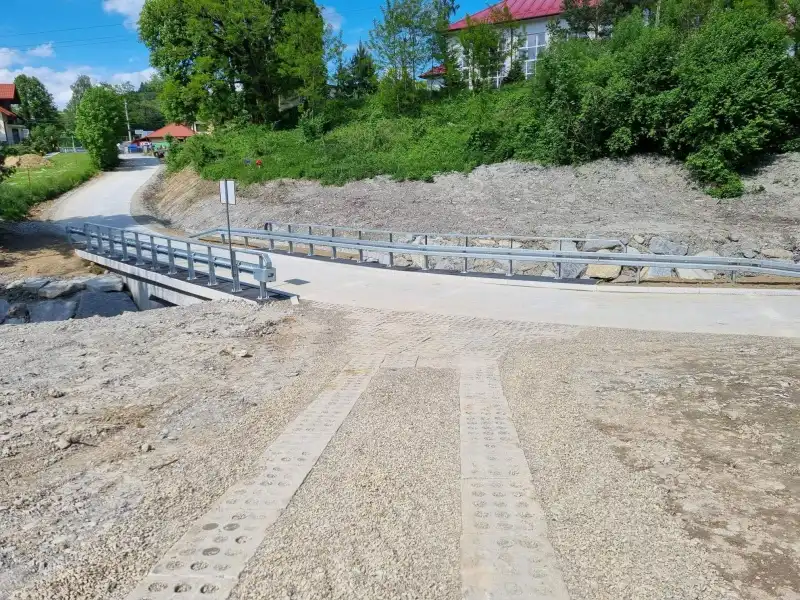 Zakończyły się prace przy odbudowie mostu w Koniuszowej