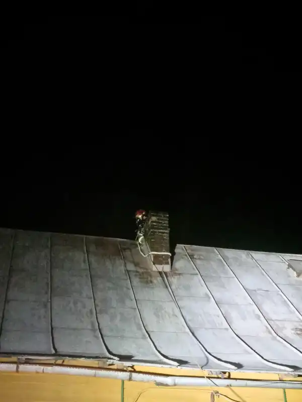 Pożar w budynku jednorodzinnym w Mochnaczce Wyżnej