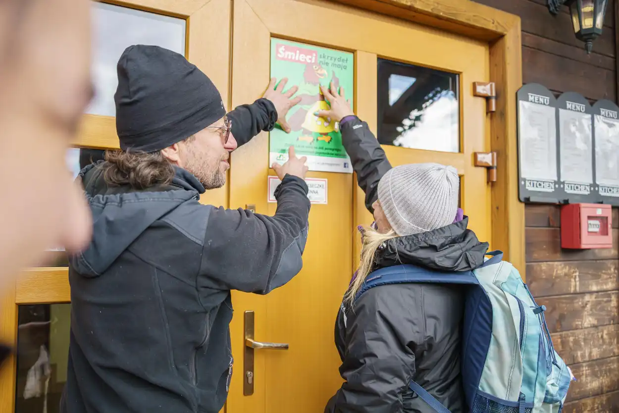 Akcja "Śmieci skrzydeł nie mają" po finale
