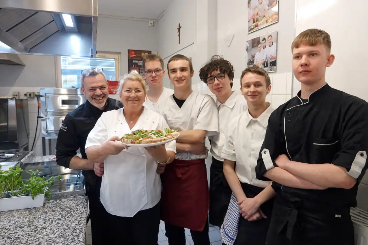 Włoska uczta w ZSP w Nawojowej