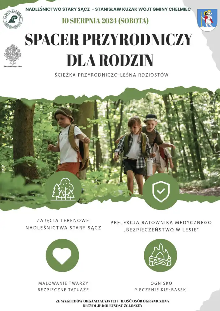 10 sierpnia spacer przyrodniczy dla rodzin