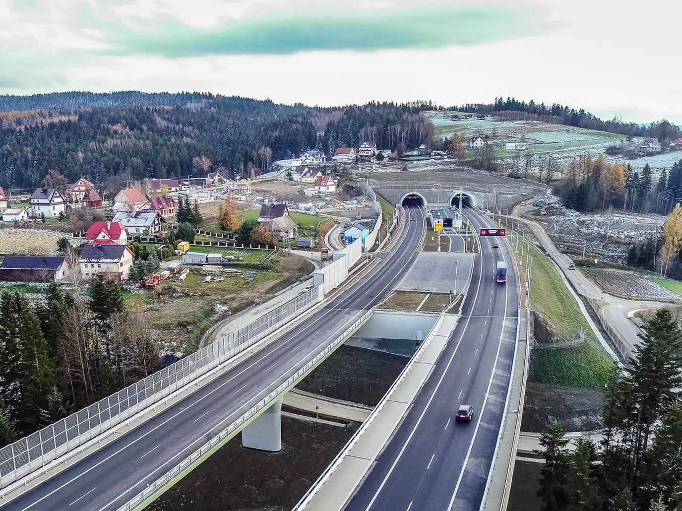 GDDKiA podsumowuje rok 2022 na drogach krajowych województwa małopolskiego