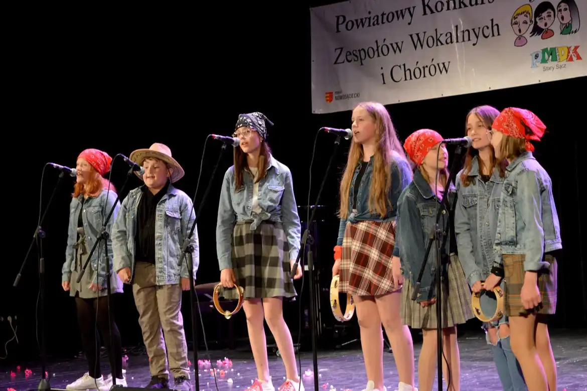 Stary Sącz: XXI Powiatowy Konkurs Zespołów Wokalnych i Chórów