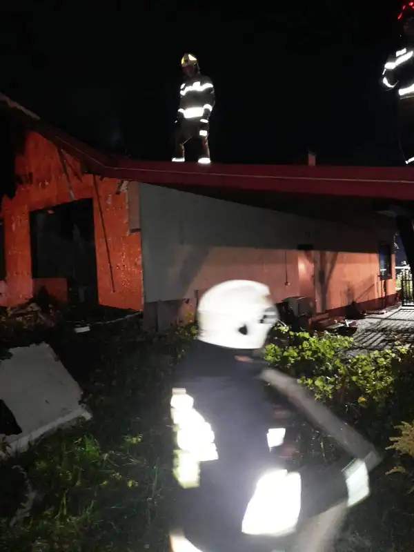 Pożar w Jazowsku. Płonął pustostan