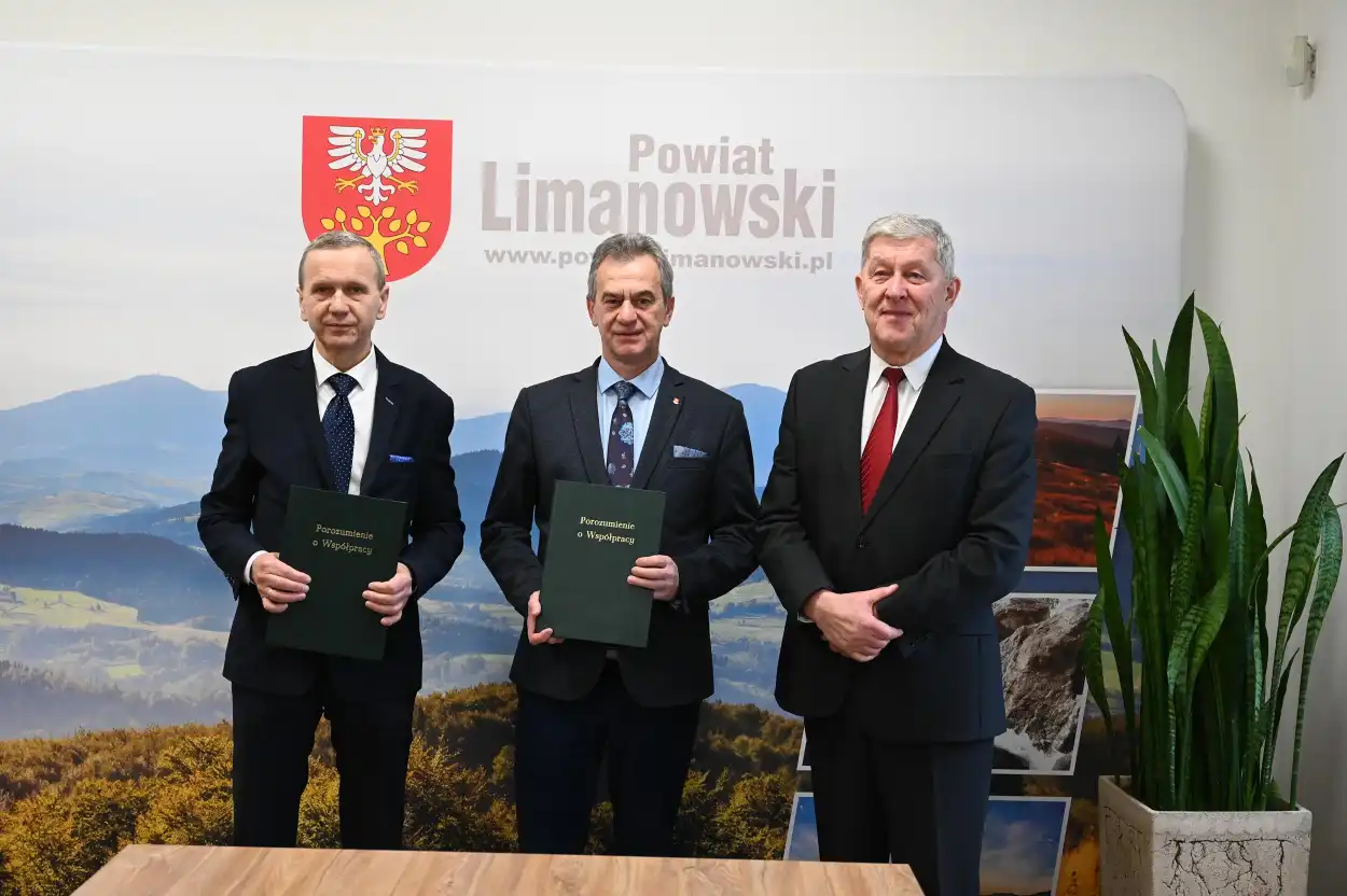 Akademia Nauk Stosowanych i Powiat Limanowski będą realizować wspólne projekty