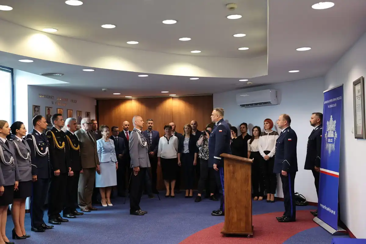 Nowi Komendanci w Komendzie Powiatowej Policji w Gorlicach