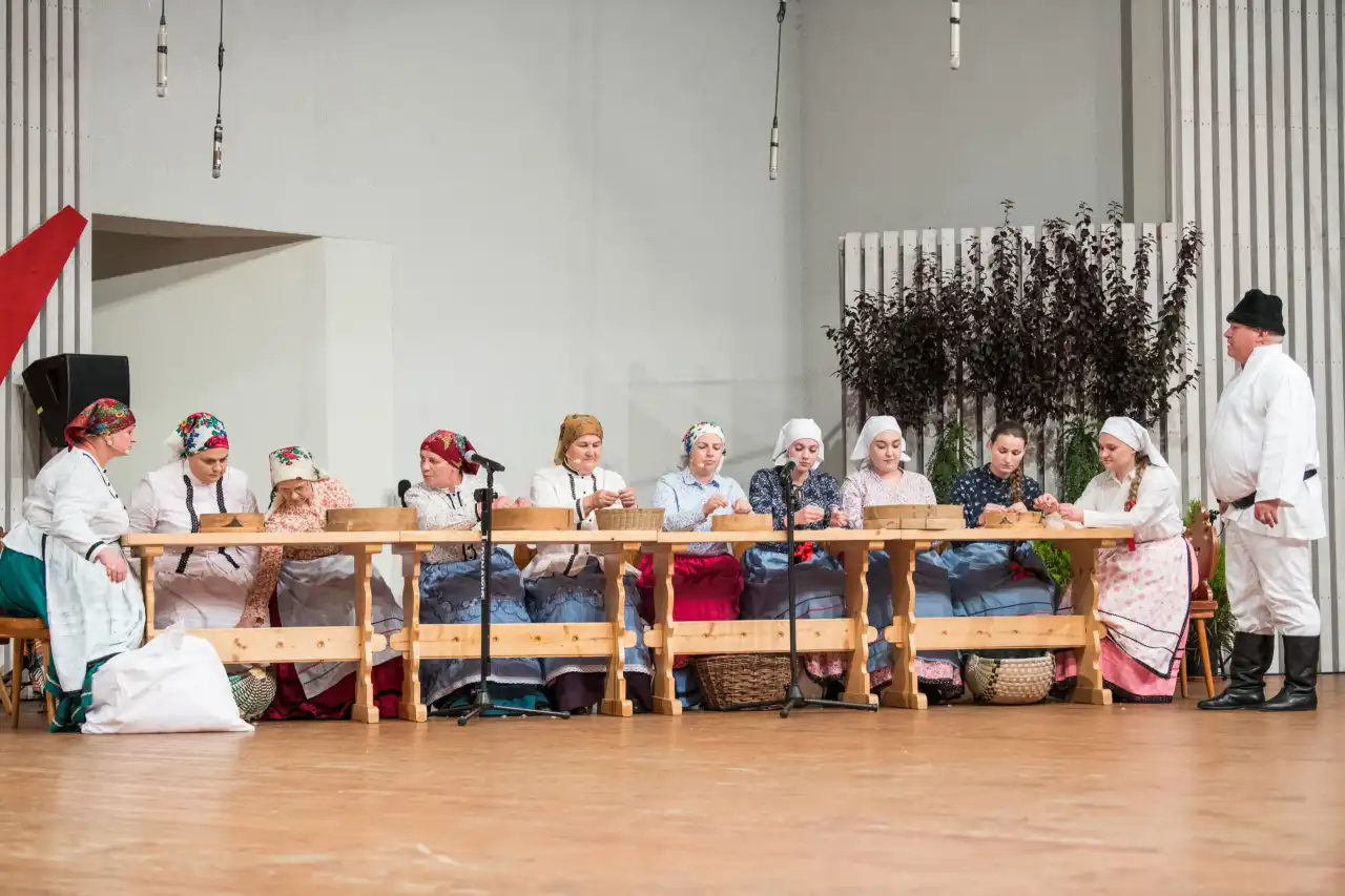 Folklor z Gminy Łososina Dolna błyszczał w Żywcu