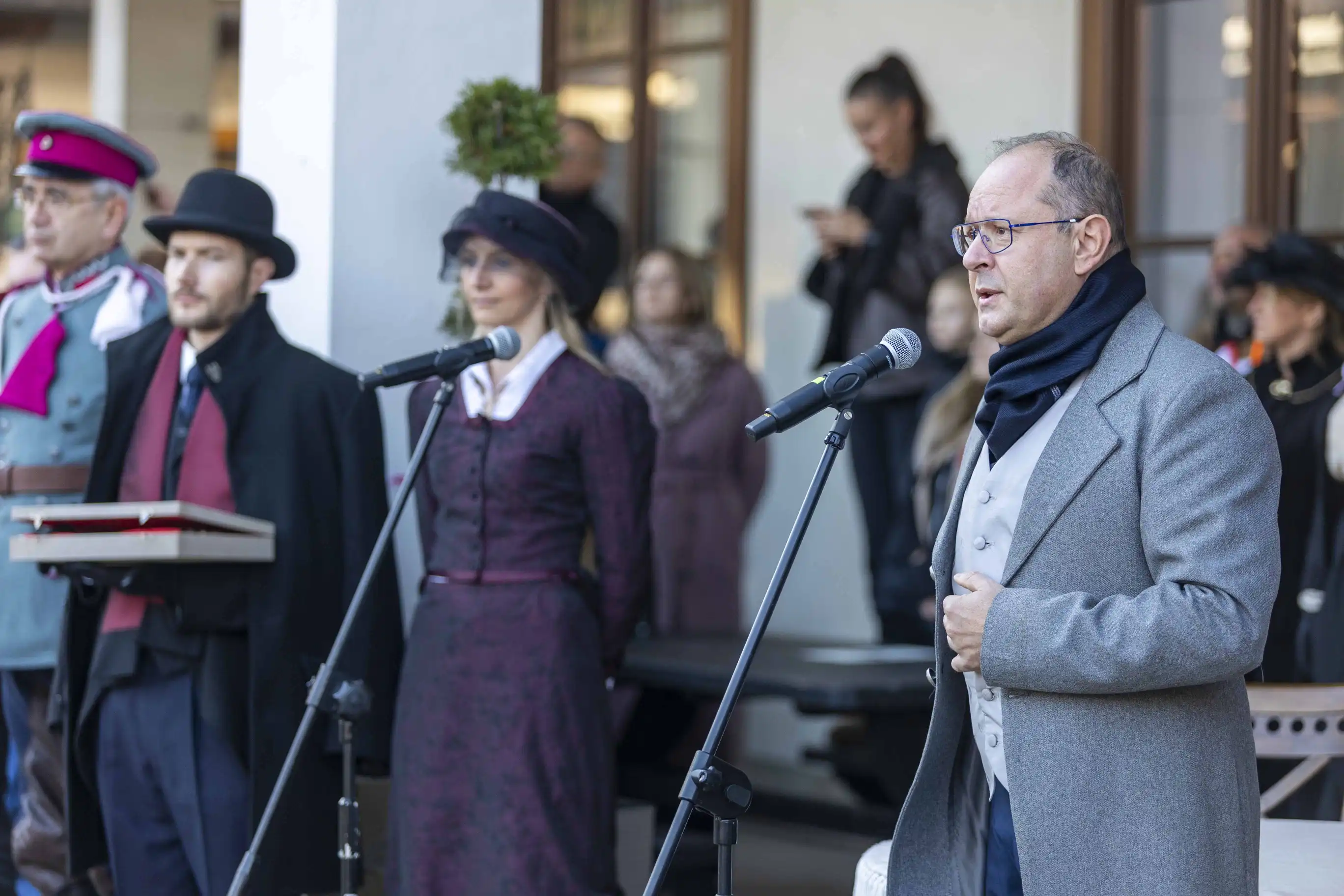 Patriotyczne obchody 11 Listopada w Miasteczku Galicyjskim. W hołdzie Piłsudskiemu