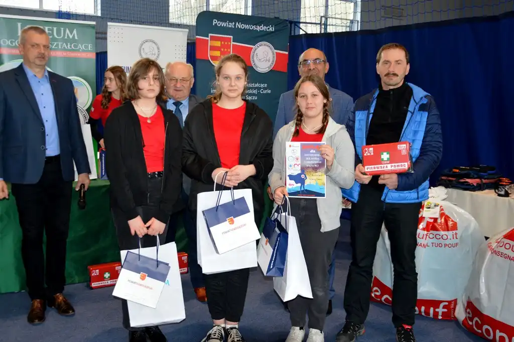 I Mistrzostwa Pierwszej Pomocy w LO w Starym Sączu