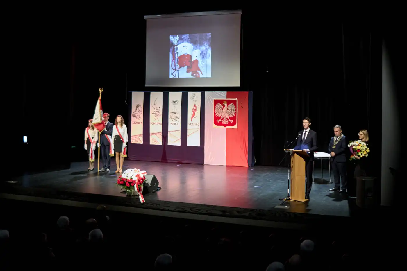 Uroczysta Sesja Rady Miasta Limanowa z okazji 105. rocznicy odzyskania niepodległości