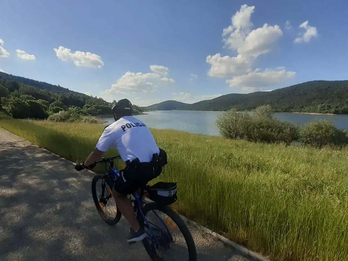 Policyjne patrole w powiecie gorlickim