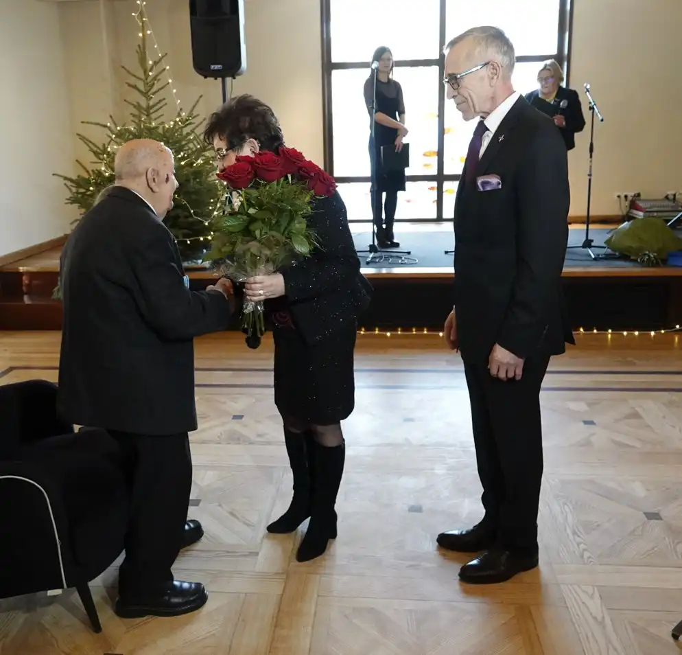 Kapitan Jan Brzeski świętował setne urodziny w gronie rodziny i generałów