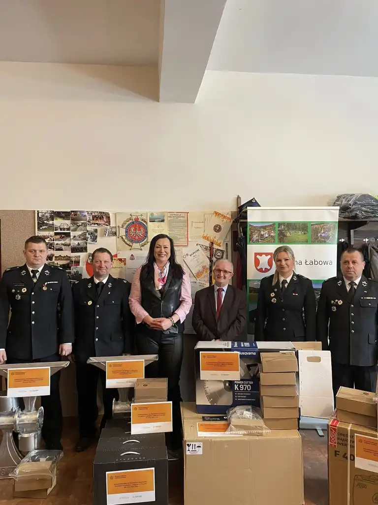 Gmina Łabowa zrealizowała projekt z zakresu bezpieczeństwa mieszkańców