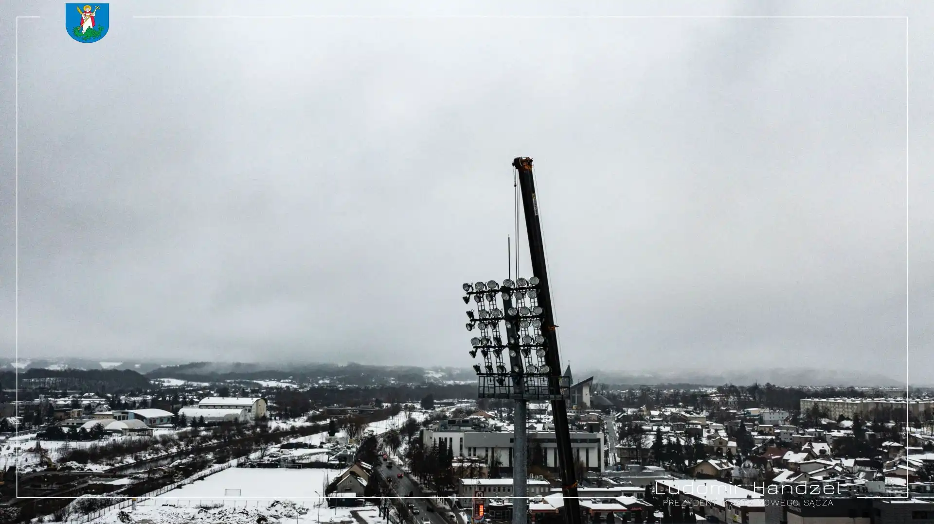 Prace na budowie stadionu miejskiego postępują