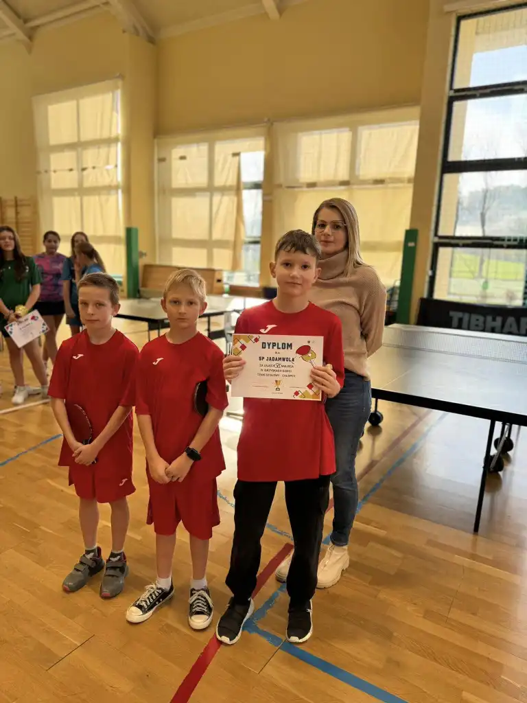 Tenis stołowy w najlepszym wydaniu. Igrzyska Dzieci 2024 w Łukowicy