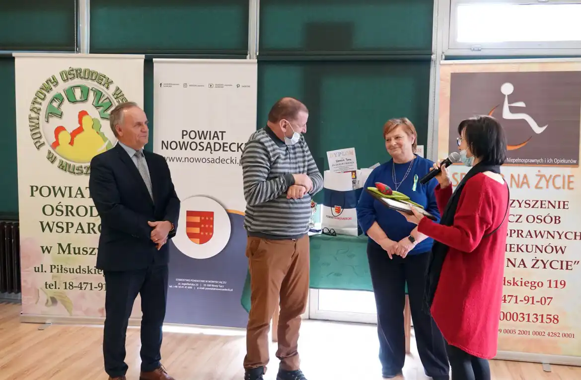 Turniej gier planszowych w Powiatowym Ośrodku Wsparcia w Muszynie